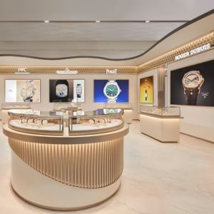 Muebles de tienda de relojes de lujo con vitrinas de cristal e iluminación LED para venta minorista - Product Image 6