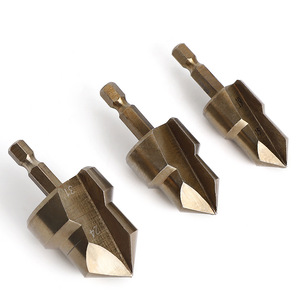 Escariador de tubos PPR de doble hoja con vástago hexagonal de 20, 25, 32 mm, de acero aleado de alta dureza para reparación manual de tuberías de plástico - Product Image 2