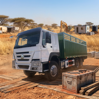 Truk Dump SINOTRUCK 6x4 10 Roda Kapasitas 16 Meter Kubik 32 Cbm Diesel Emisi Euro 2 Setir Kiri