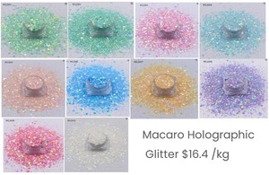 Chunky Glitters for Use in Snow <strong>Globes</strong> - Product Image 3