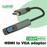 Câble convertisseur HDMI mâle vers VDA femelle WISTAR de haute qualité, adaptateur DP HDTV pour ordinateur, projecteur