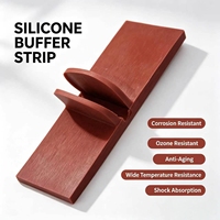 Coussin isolant en caoutchouc silicone basse tension sur mesure ODM, haute résistance à la traction, pour amortisseur de chocs de transformateur électrique