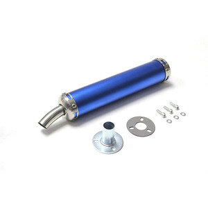 Silenciador de Escape de Dos <span class=keywords><strong>Tiempos</strong></span> de 60*280mm para Honda NSR250 <span class=keywords><strong>Yamaha</strong></span> TZR125, Compatible con NSR <span class=keywords><strong>250</strong></span> TZR 125 TZM150 TSR - Product Image 4