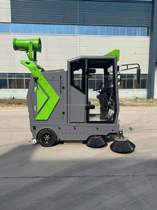 Điện đi xe trên đường quét với bàn chải kiểm soát áp lực và bụi cao lưu trữ 48V cho khu vực rộng lớn - Product Image 4