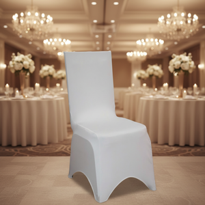 Housse de chaise arc-en-ciel avec poches pour les pieds, taille personnalisée, extensible, aspect élégant et soigné, réutilisable, pour hôtel, mariage, événement - Product Image 3