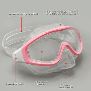 Masque de plongée <span class=keywords><strong>aquatique</strong></span>, équipement de plongée idéal et de qualité, lunettes pour la plongée sous-marine, la pêche sous-marine et la natation - Product Image 3