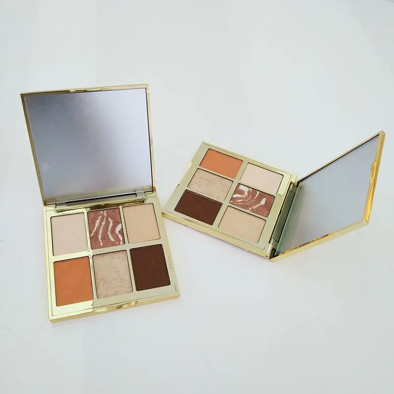 Duoduo Muti-Function Palette Eyeshadow Blush Bronzing Powder and Highlighter Cosmetic Makeup