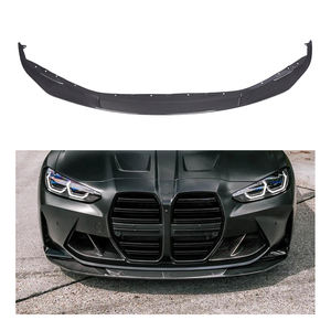 Divisor de parachoques delantero de fibra de carbono seco Real accesorio de labio delantero embellecedor para BMW M3 M4 G80 G81 G82 G83 R44 estilo Racing Upgrade - Product Image 1