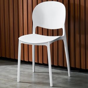 High Quality Modern Stackable Colorful Kitchen Cafe Restaurant Full PP Plastic <b>Dining</b> <b>Chairs</b> - Product Image 4