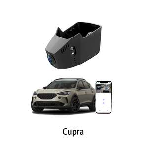 Dash Cam HD 4K per Cupra <span class=keywords><strong>Formentor</strong></span> 2021-2024 con Due Obiettivi DVR Anteriori e Posteriori, GPS, Plug and Play - Product Image 1