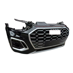 Pour haute qualité <span class=keywords><strong>Audi</strong></span> Q5 Q5L pare-chocs avant assemblage phare radiateur Chine vente chaude ABS kit calandre - Product Image 2