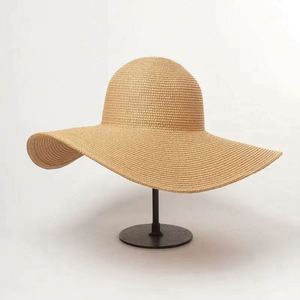 Sombrero de Paja para Mujer, Ala Ancha, Estilo Casual, para Playa, Verano, Viajes, Venta al Por Mayor - Product Image 5