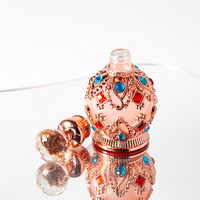 Flacons de parfum miniatures vides de 15 ml, bouteilles en verre rechargeables pour liqueur, flacons d'huile essentielle de style ancien