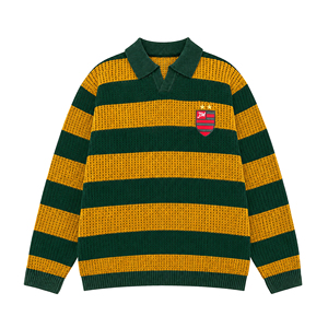 Maglione da Uomo Personalizzato con LOGO, Pullover Invernale con Patch <span class=keywords><strong>Ricamate</strong></span>, Maglieria Casual, Jersey Lavorato a Maglia, Maglione all'Uncinetto per Uomo - Product Image 1