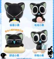 Lot de 12 boîtes en gros Funism The Legend of Hei Daily Life Series Mini Figurine Boîte Mystère Poupée Tendance pour Collection de Jouets et Cadeaux
