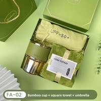 Coffret Cadeau d'Affaires en Verre d'Art Moderne - Réutilisable, Sans BPA - Idéal pour Enseignants et Amis - Occasions : Journée des Enseignants, Fête Nationale, Fête de la Mi-Automne