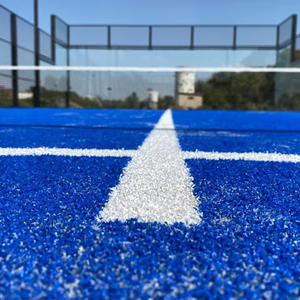 Fácil retorno <span class=keywords><strong>Padel</strong></span> Tennis Césped artificial Césped sintético Material PP para interior Jardín al aire libre Pistas de paisajismo - Product Image 1