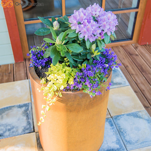 Pot de jardin polyvalent en acier corten tendance 2026 - Jardinière extérieure en acier corten de grande taille, plusieurs tailles disponibles - Product Image 4