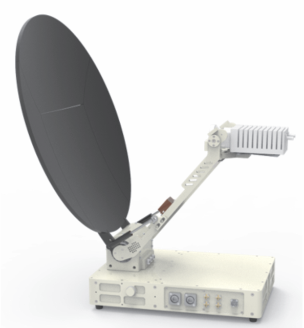 High-Throughput 0.6m Ka-band Satellite Portable Terminal Dedicated Emergency Communication Solution Communication Antennas