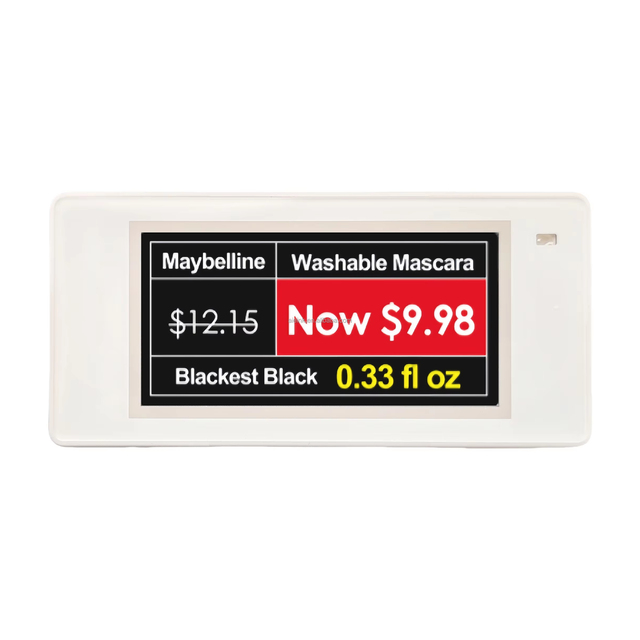 Digital Tag Plastic Electronic Shelf Label for Retail Store Digital Poster E-ink Display Hot Sale