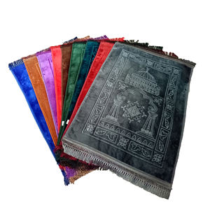 Brovich, gran oferta, alfombra <span class=keywords><strong>de</strong></span> oración <span class=keywords><strong>de</strong></span> poliéster ecológica acolchada islámica, plegable para el hogar, mezquita, viaje lavable con mechones - Product Image 6