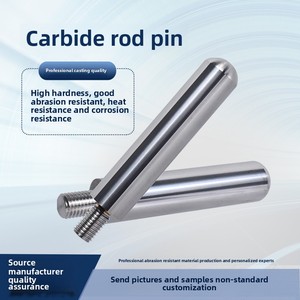 High Wear-Resistant <strong>Yg8</strong> <strong>Carbide</strong> pegsTungsten <strong>carbide</strong>+ 304 Welded Parts Horizontal Sand Mill Accessories OEM Customizable - Product Image 2