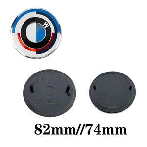 2 pièces 74 mm 82 mm Emblème de <span class=keywords><strong>voiture</strong></span> Logo Badge de coffre arrière pour <span class=keywords><strong>BMW</strong></span> E46 E39 E87 E90 E28 E53 E30 E60 E34 E36 E61 E62 E70 E91 E92 - Product Image 5