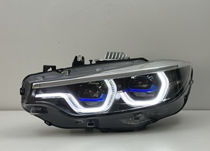 SJC V3 Ikon Style for BMW F8X F80 M3 F82 M4 &amp; F32 13-18 4 Series LED Eyebrow Headlights Amber Yellow White <strong>Daytime</strong> <strong>Running</strong> <strong>Light</strong> - Product Image 4