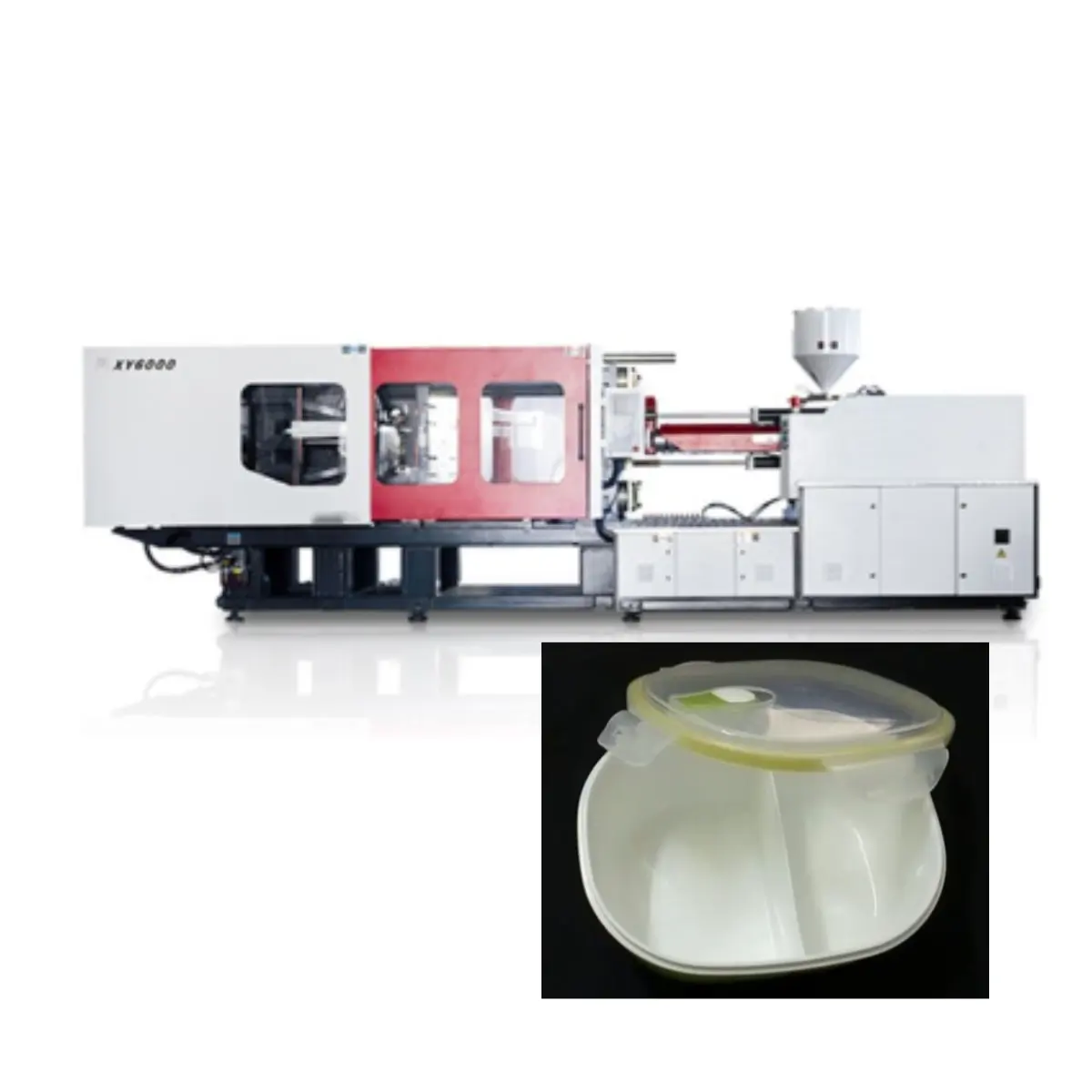 XY7800 \ C-780tons macchina automatica per lo stampaggio di preforme per bottiglie PE PP macchina per lo stampaggio ad iniezione di plastica per animali domestici