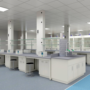 Tùy chỉnh kích thước phòng thí nghiệm bảng bàn làm việc kháng hóa chất phòng thí nghiệm hàng đầu làm việc băng ghế dự bị đồ nội thất sinh học bàn làm việc băng ghế dự bị - Product Image 6