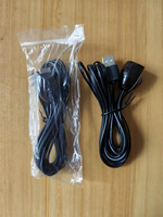 كابل تمديد USB للأشعة تحت الحمراء، جهاز استقبال وإرسال للأشعة تحت الحمراء لأجهزة الاستقبال التلفزيونية، كابل مكرر للأشعة تحت الحمراء يعمل بالطاقة عبر USB