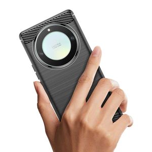 Productos clásicos Funda de teléfono de TPU con textura de fibra de carbono para <span class=keywords><strong>Honor</strong></span> Magic 6 Pro 200 Lite Smart X7C X9C Funda de teléfono de TPU suave - Product Image 3