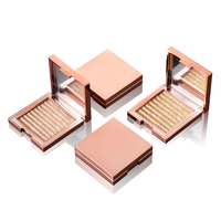 Palette de maquillage avec logo personnalisé marque privée fard à paupières longue durée naturel maquillage surligneur scintillant pour le visage