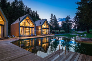 Villa di Lusso dal Design Moderno, Casa Prefabbricata a Installazione Rapida con Struttura in Acciaio a Forma di A, Edificio per Uffici, Casa Prefabbricata - Product Image 6