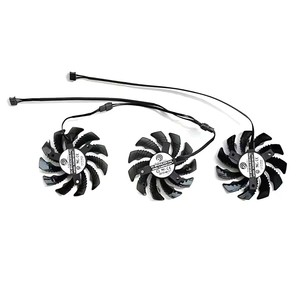 Nuevo ventilador de refrigeración 75MM 4PIN PLD08010S12HH T128010SU para tarjeta gráfica Gigabyte GeForce RTX <span class=keywords><strong>3070</strong></span> <span class=keywords><strong>Ti</strong></span> <span class=keywords><strong>EAGLE</strong></span> OC 8G Falcon - Product Image 2