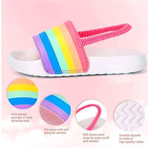 Pantuflas de Dibujos Animados de <span class=keywords><strong>la</strong></span> <span class=keywords><strong>Pantera</strong></span> <span class=keywords><strong>Rosa</strong></span>, Pantuflas Deportivas para Niños Pequeños, Pantuflas con Correa de Marca Privada para Niños Grandes - Product Image 5