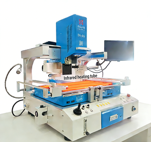 1 Yıl Garanti/Ücretsiz Aksesuarlar Lazerle Hizalı BGA İstasyonu: <span class=keywords><strong>3</strong></span> Bağımsız Isı Bölgesi Reballing Makinesi BGA Rework İstasyonu - Product Image 2