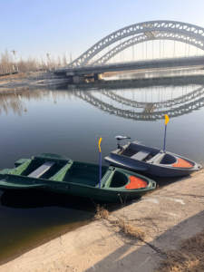 Bateau de pêche pliable compact en plastique à montage automatique - Product Image 3