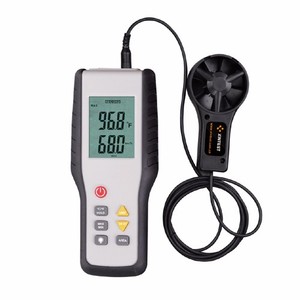 Ht-9819 เครื่องวัดความเร็วลมแบบพกพา Cfm/cmm อัลตราโซนิกอุตสาหกรรม เครื่องวัดความเร็วลม - Product Image 3