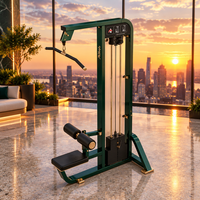 STELLARWAY Select Lat Pulldown, équipement de musculation commercial avec tube en acier Q235 de 3 mm, système de poulie silencieux
