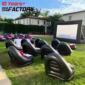 Pantalla de Proyección Inflable Grande de PVC/Tela Oxford con Certificación CE, Impermeable, Resistente a los Rayos UV, Portátil para Cine en Jardín o <span class=keywords><strong>Picnic</strong></span> - Product Image 2