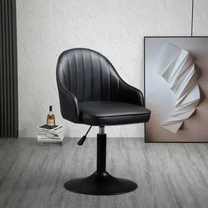 Chaise de salon pivotante moderne réglable en hauteur en PU, tabouret de bar, tabouret de réception, chaise de bureau, chaise de négociation, chaise de loisirs - Product Image 4