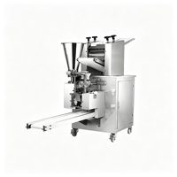 Machine automatique de formage d'empanadas, de samosas et de pâtisseries, à moteur, en acier inoxydable, capacité de 50 kg/h, pour un travail réduit