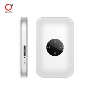 Voor Olax Cat6 Mtk6797 Mini <span class=keywords><strong>Wifi</strong></span> Router 4000Mah High-Speed Pocket 5G Lte Wifi6 Firewall Vpn Voip Sim Kaart Slot - Product Image 1