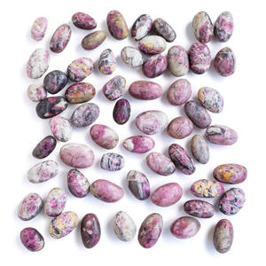 Piedra de Cuarzo Rosa <span class=keywords><strong>Turmalina</strong></span> de Fábrica Yinglai, Piedra de Bolsillo de Cuarzo Curativa de Alta Calidad, Piedra Natural Pulida para Regalo - Product Image 4
