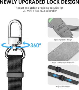 STARTRC grosir tali pengikat dapat disesuaikan untuk DJI RC Series Drone RC Controller Drone tali leher - Product Image 4