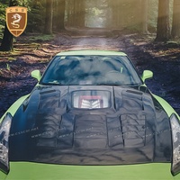 Couvercle de capot de moteur de voiture en fibre de carbone transparent pour Nissan GTR R35