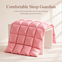 Couette polyvalente toutes saisons en duvet de canard, taille Queen, blanche, insert de couette doux et respirant en coton, garnissage 90% duvet de canard Bioclean, pour la maison