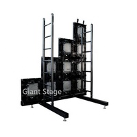 Soporte de tierra, kit de pantalla Led, soporte de pila 4m x 3m en venta