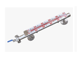 Indicador de nivel de aleta magnética 4-20mA transmisor remoto panel de bola flotante de alta temperatura anticorrosión 304SS - Product Image 3